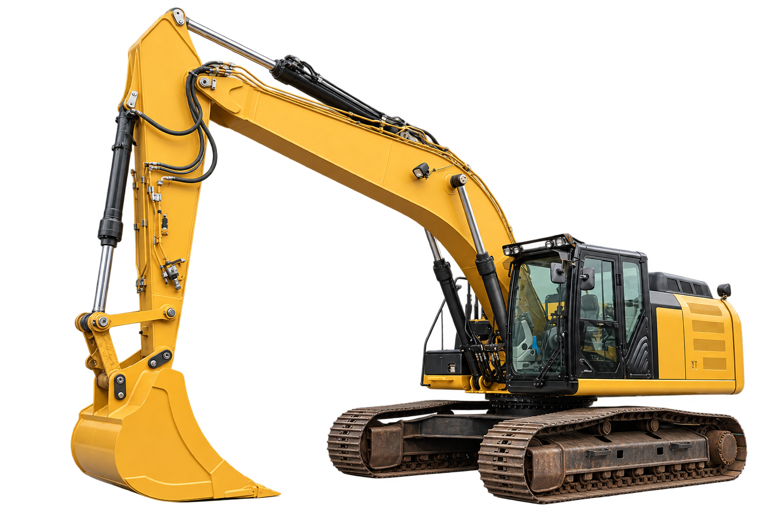 Model pásového rýpadla CAT 329E