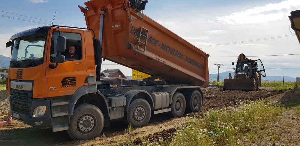 DAF CF 460 FAD BA sklápacia