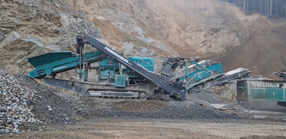 Kužeľový drvič Powerscreen Maxtrak 1000 SR